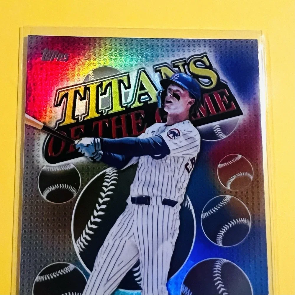2026 Topps Series‎ 1 Pete Crow-Armstrong Titans of the Game Insert TOG-13 Cubs